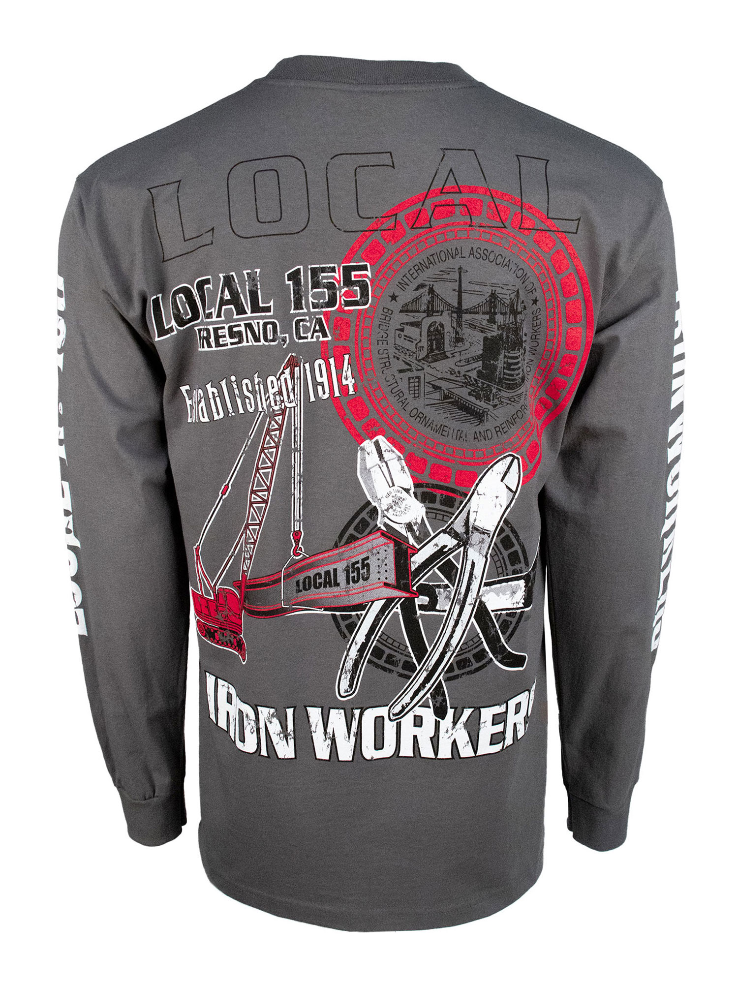 Busy Crane Long Sleeve Tees